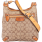 Coach Monogram Hobo Crossbody Schultertasche