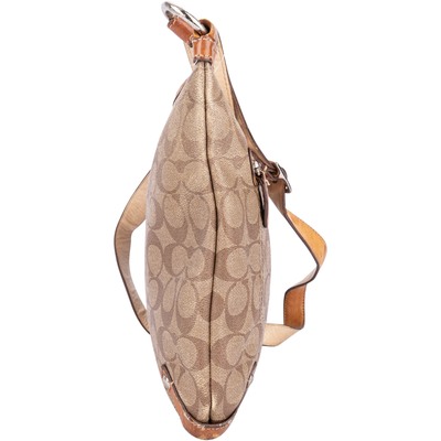 Coach Monogram Hobo Crossbody Schultertasche