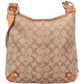 Coach Monogram Hobo Crossbody Schultertasche