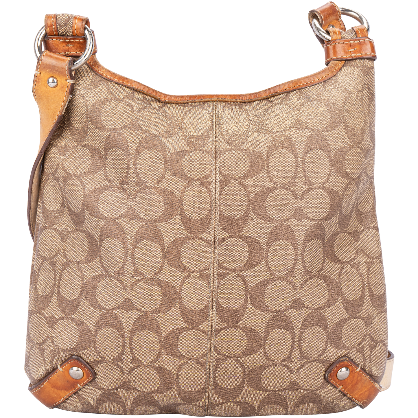 Coach Monogram Hobo Crossbody Schultertasche