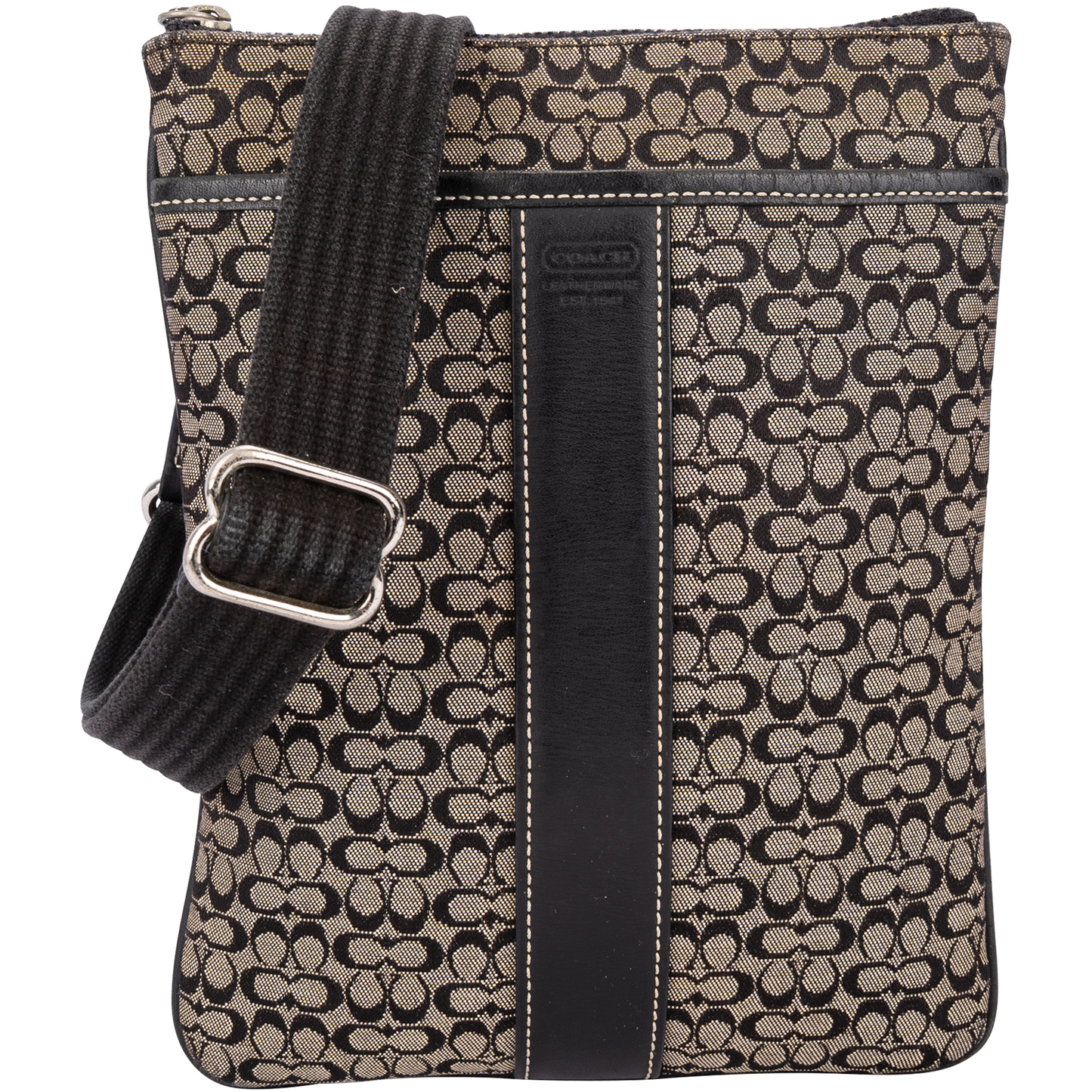 Coach Monogram Hobo Crossbody Shoulder Bag