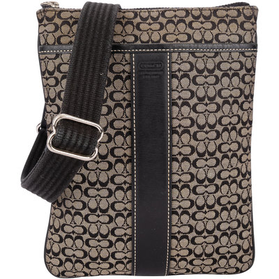 Coach Monogram Hobo Crossbody Schultertasche
