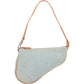 Christian Dior Denim Mini Saddle Handbag