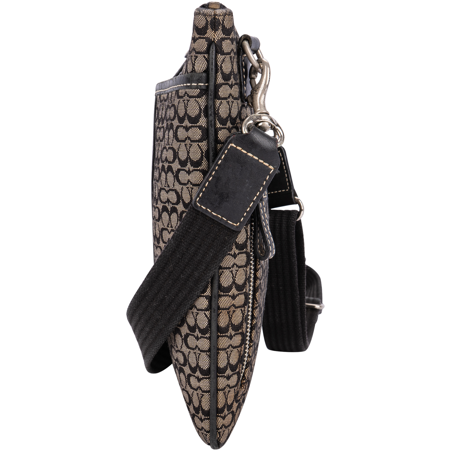 Coach Monogram Hobo Crossbody Shoulder Bag