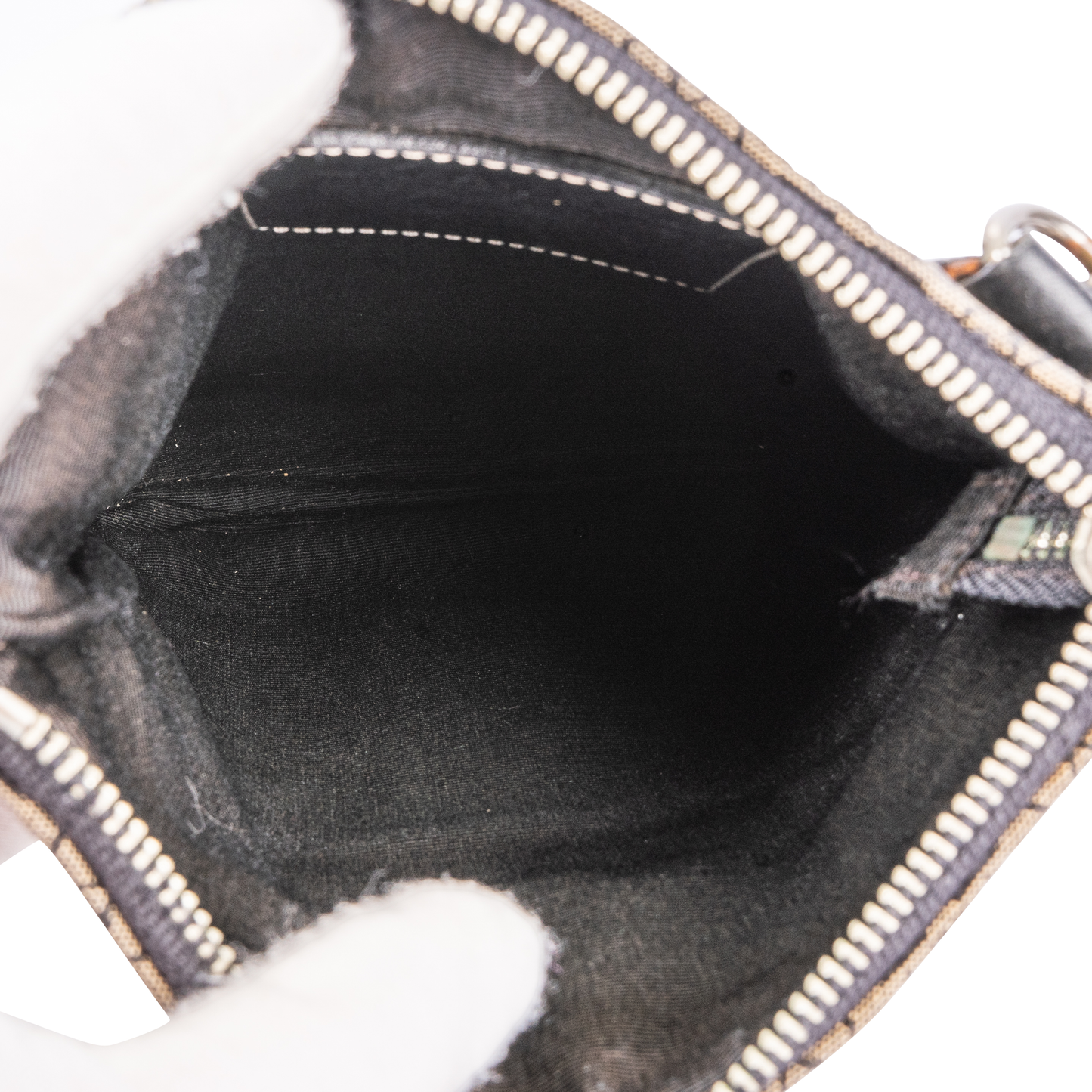 Coach Monogram Hobo Crossbody Shoulder Bag