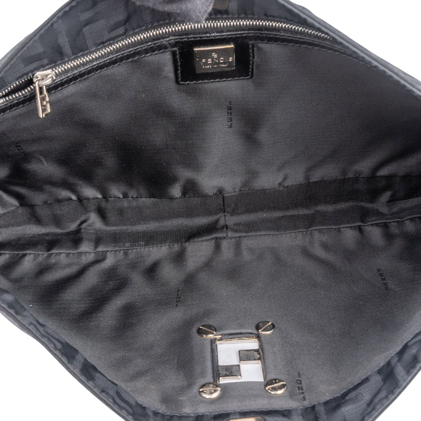 Fendi FF Monogram Zucca Shoulder Bag