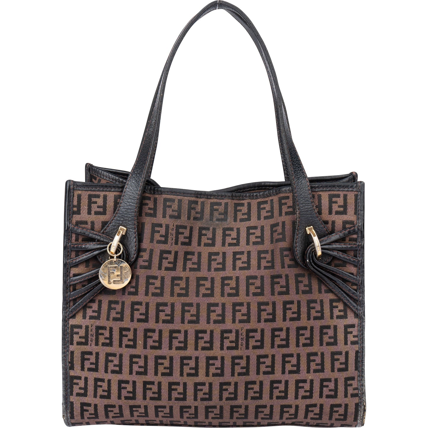 Fendi FF Monogram Zucca Handbag