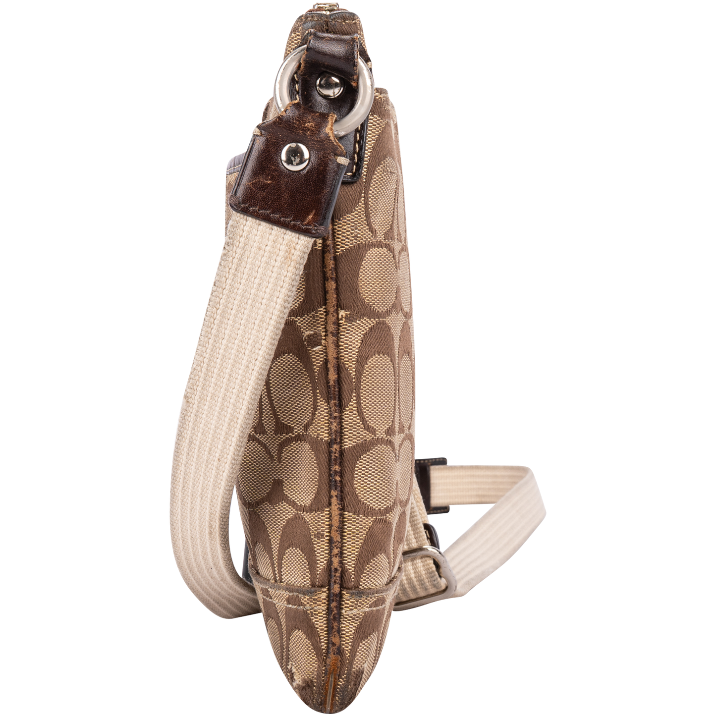 Coach Monogram Hobo Crossbody Shoulder Bag