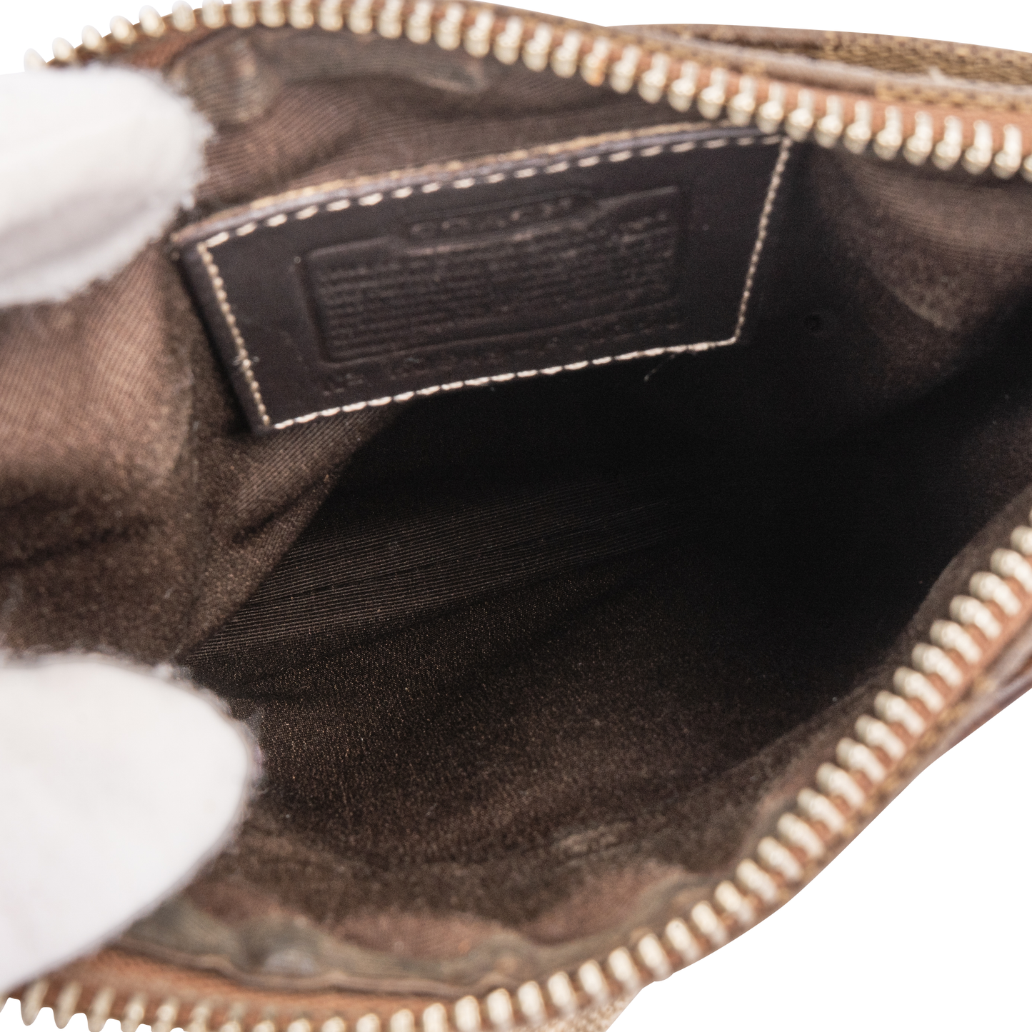 Coach Monogram Hobo Crossbody Shoulder Bag