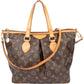 Louis Vuitton Canvas Monogram Palermo PM Handbag