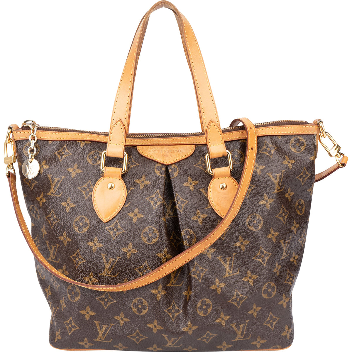 Louis Vuitton Canvas Monogram Palermo PM Handbag