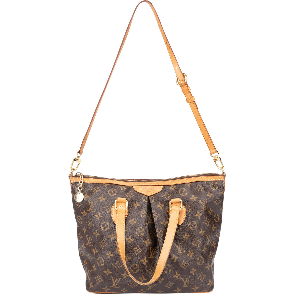 Louis Vuitton Canvas Monogram Palermo PM Handbag