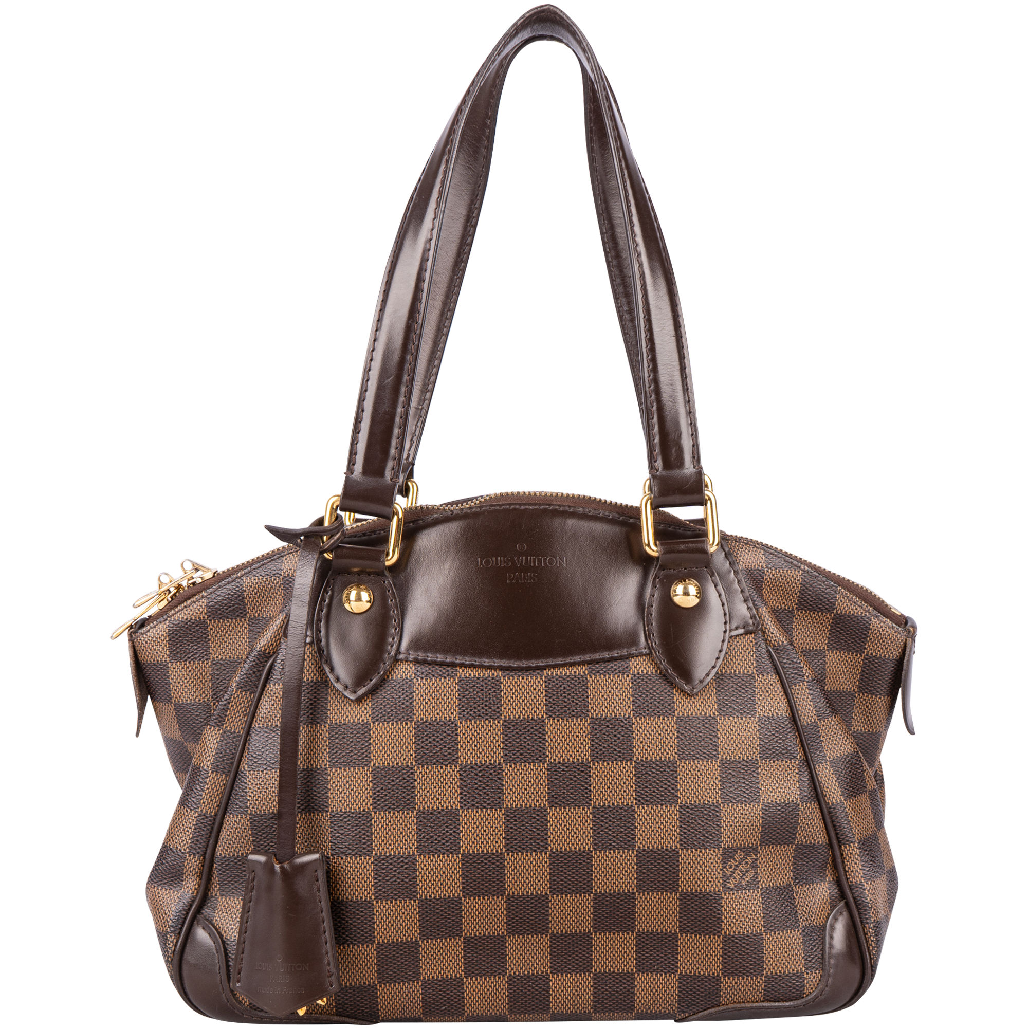 Louis Vuitton Damier Ebene Monogram Verona PM Shoulder Bag