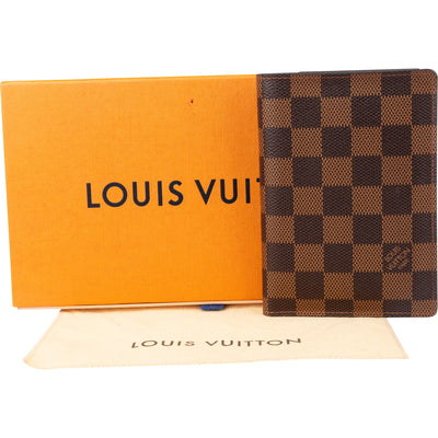 Louis Vuitton Damier Ebene Monogram Passport Couverture Cover N60189