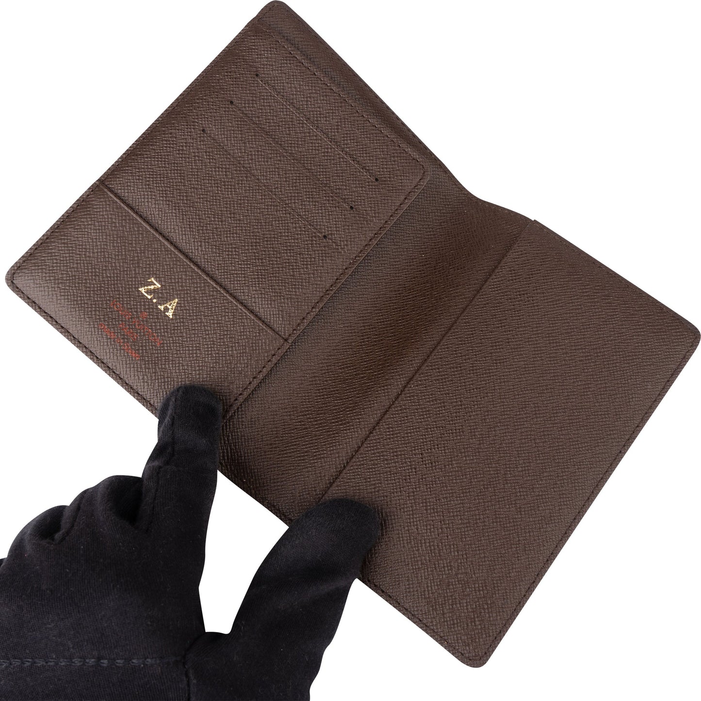 Louis Vuitton Damier Ebene Monogram Passport Couverture Cover N60189
