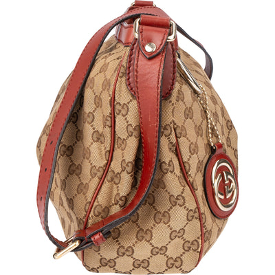 Gucci GG Monogram Sukey Crossbody Bag