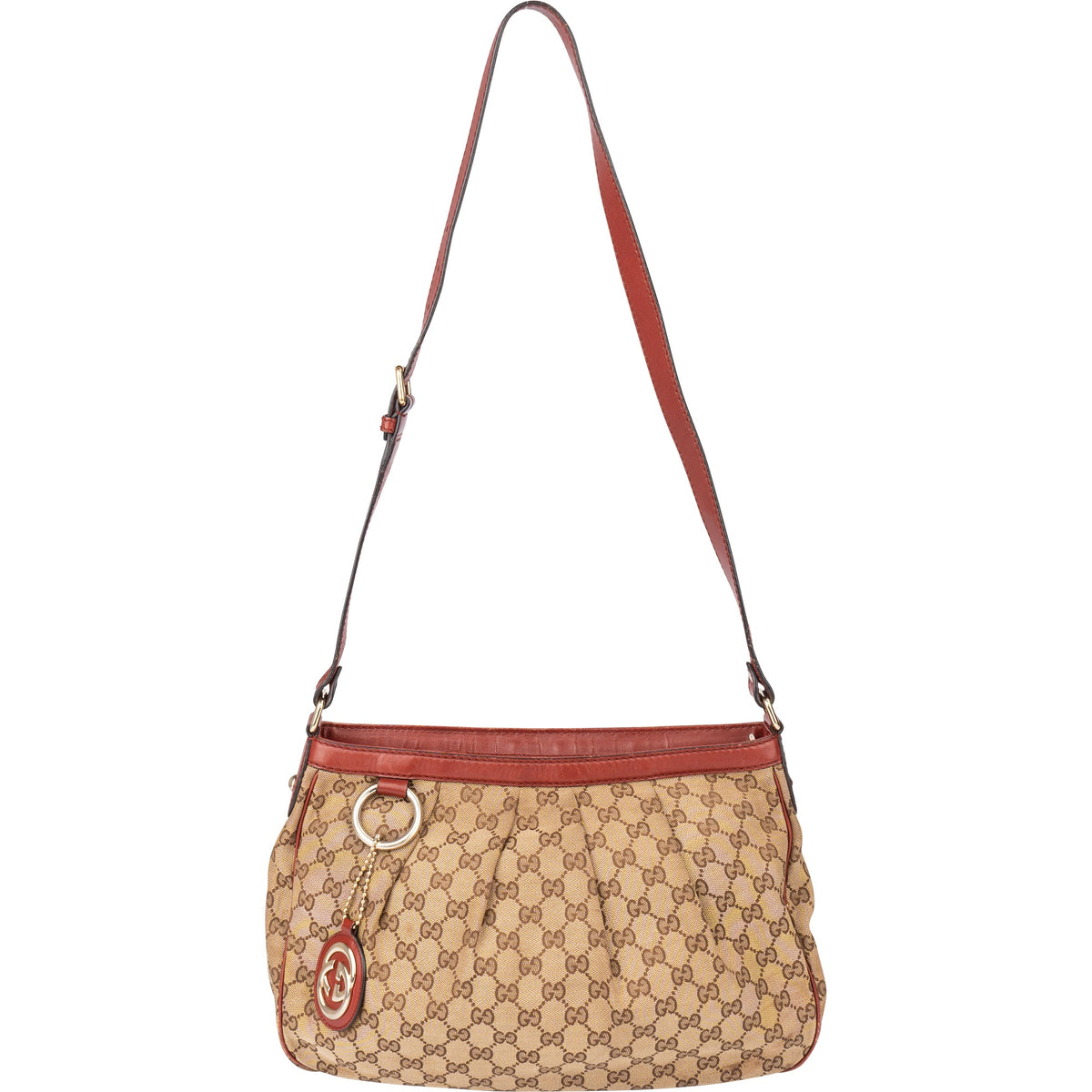 Gucci GG Monogram Sukey Crossbody Bag