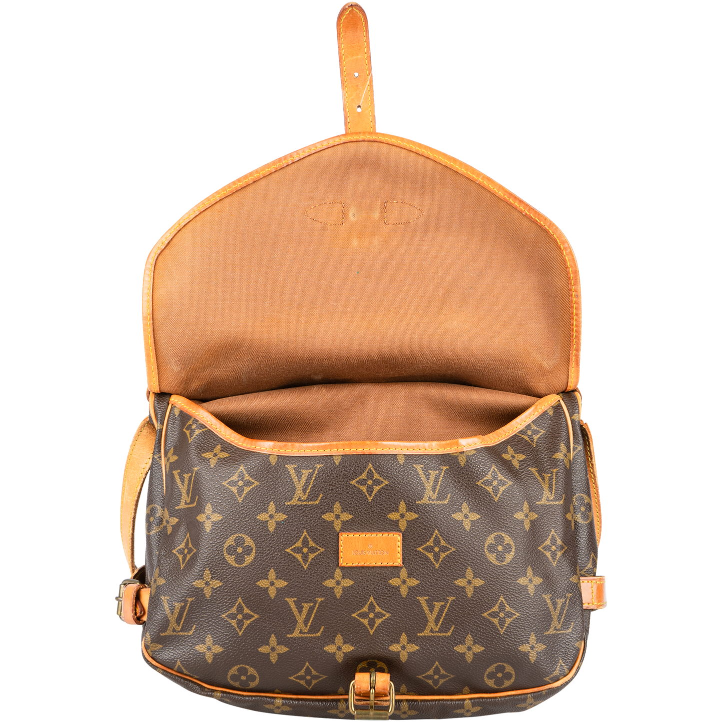 Louis Vuitton Canvas Monogram Saumur 30 Crossbody Bag