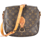 Sac bandoulière Louis Vuitton en toile Monogram Saint Cloud GM