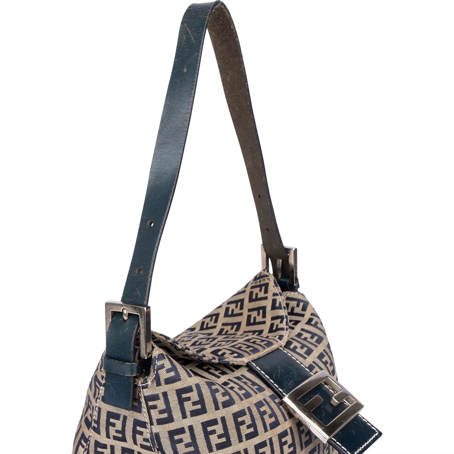 Fendi FF Monogram Baguette Handbag