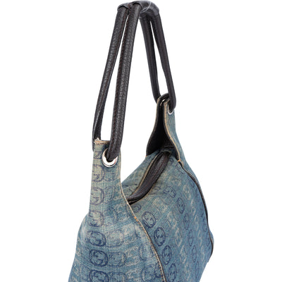 Gucci Denim GG Monogram Handbag
