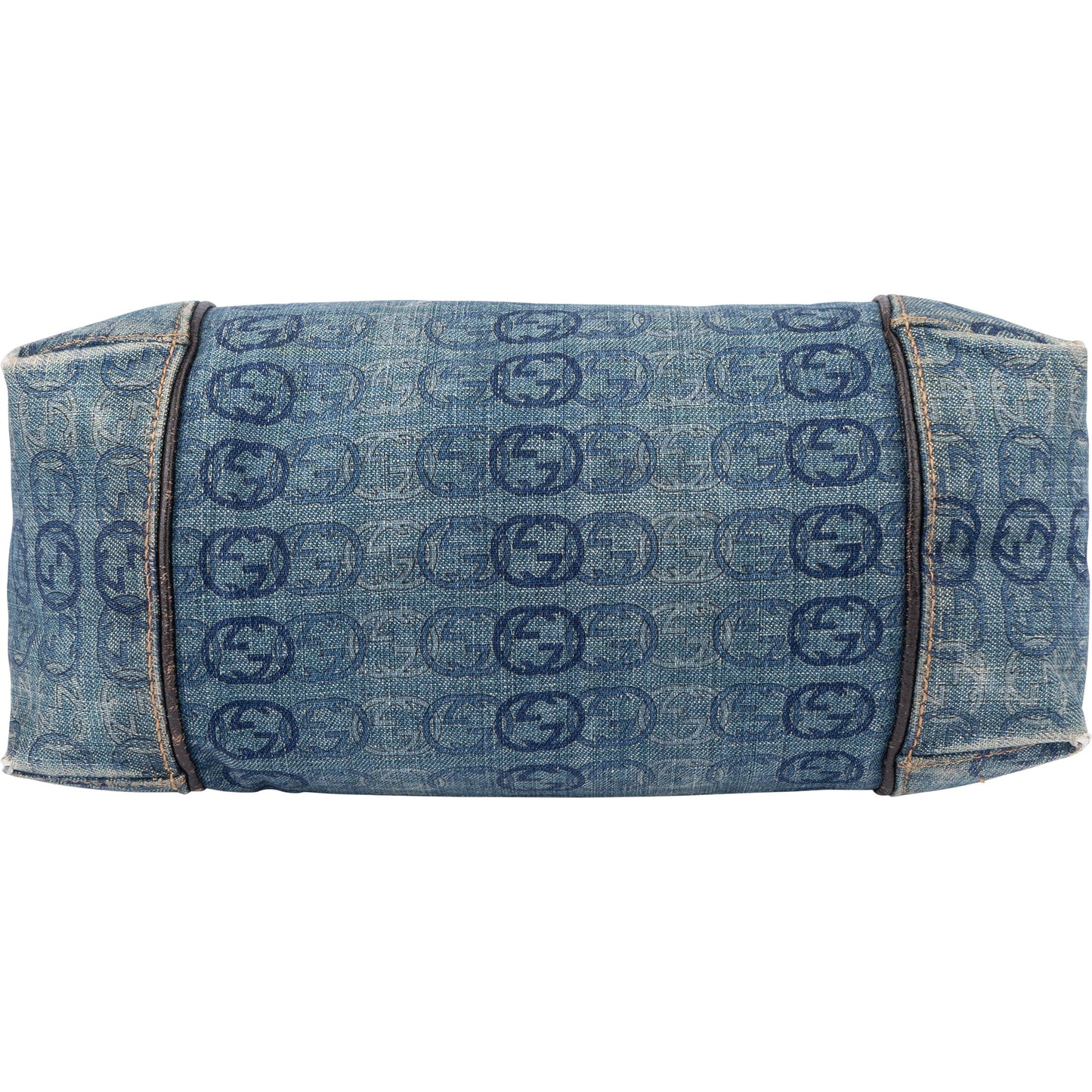 Gucci Denim GG Monogram Handbag