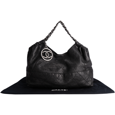 Chanel Coco Cabas Umhängetasche aus Kalbsleder