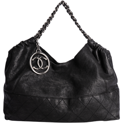 Chanel Coco Cabas Umhängetasche aus Kalbsleder