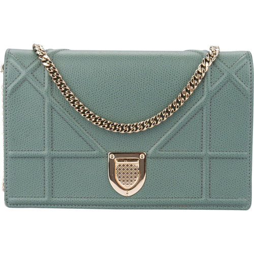 Christian Dior Diorama Wallet On Chain Crossbody Bag