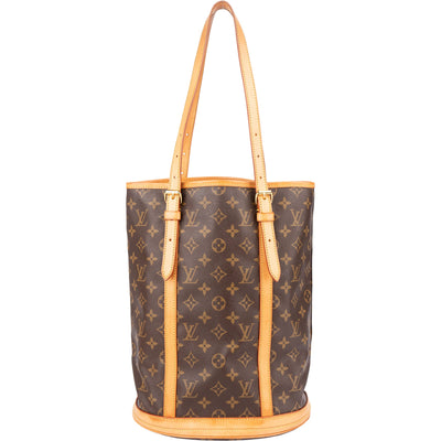 Louis Vuitton Canvas Monogram Bucket Bag GM Shoulder Bag