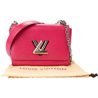 Louis Vuitton Pink Epi Leather Twist Crossbody Bag