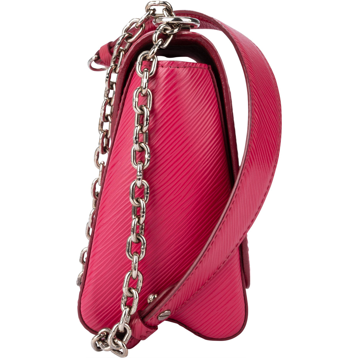 Louis Vuitton Pink Epi Leather Twist Crossbody Bag