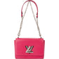 Louis Vuitton Pink Epi Leather Twist Crossbody Bag