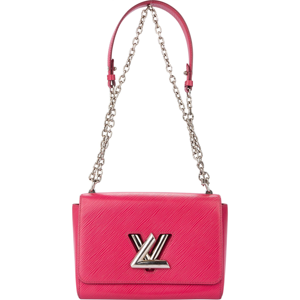 Louis Vuitton Pink Epi Leather Twist Crossbody Bag