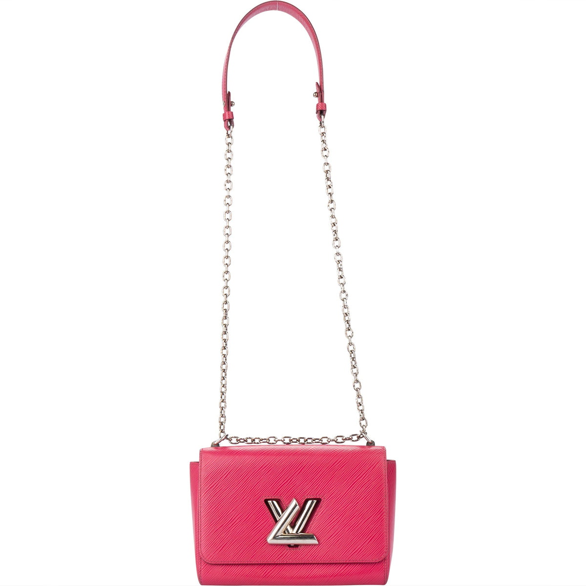 Louis Vuitton Pink Epi Leather Twist Crossbody Bag