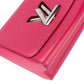 Louis Vuitton Pink Epi Leather Twist Crossbody Bag