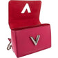 Louis Vuitton Pink Epi Leather Twist Crossbody Bag