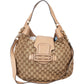 Gucci GG Monogram Horsebit Hobo Shoulder Bag