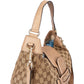 Gucci GG Monogram Horsebit Hobo Shoulder Bag