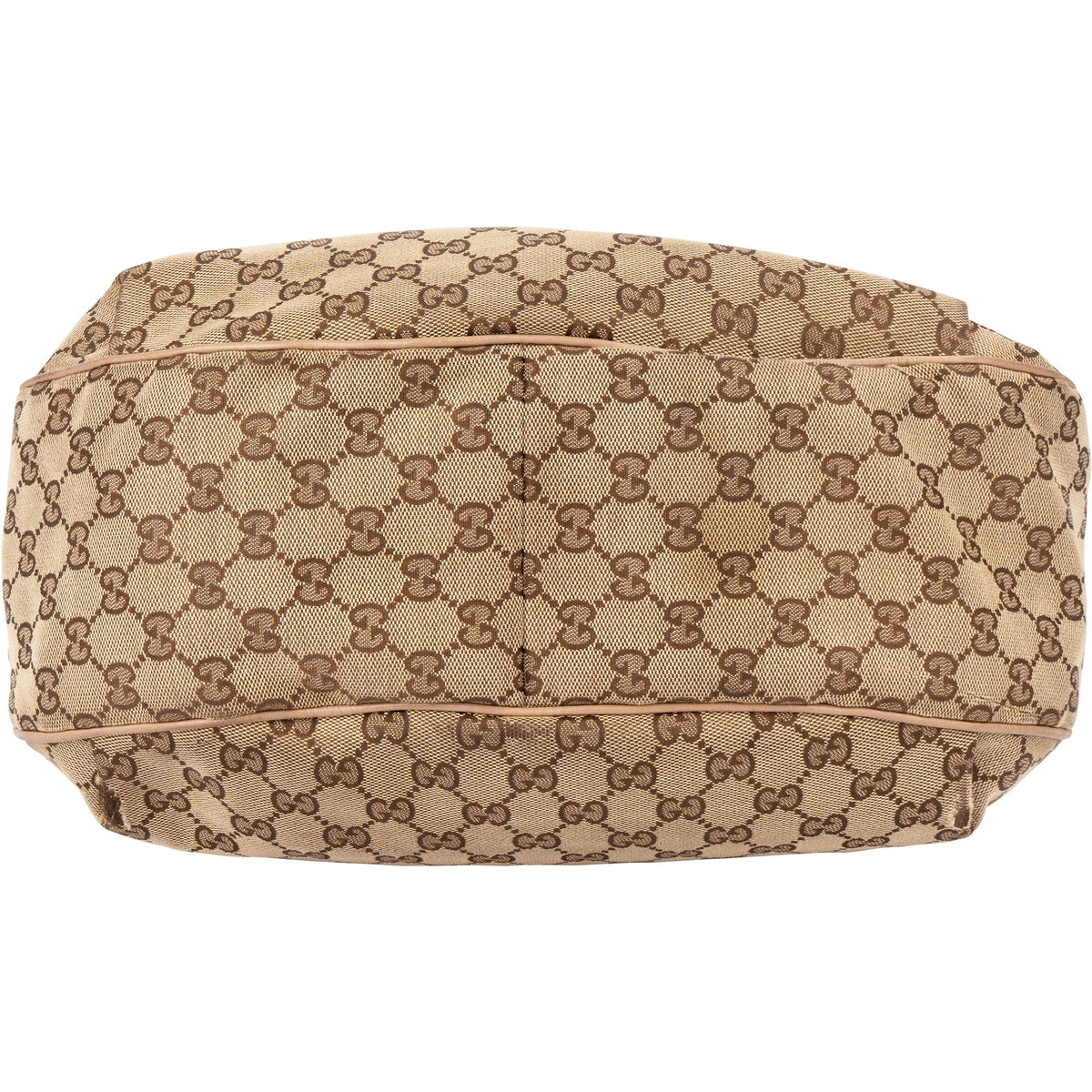 Gucci GG Monogram Horsebit Hobo Shoulder Bag