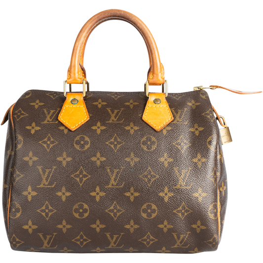 Louis Vuitton Canvas Monogram Speedy 25