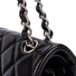 Chanel Quilted Patent Leather Maxi Double Flap Crossbody Bag