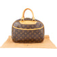 Louis Vuitton Canvas Monogram Trouville Handbag