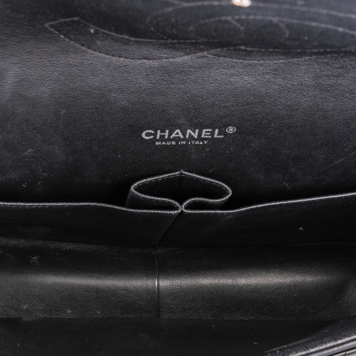 Chanel Quilted Patent Leather Maxi Double Flap Crossbody Bag