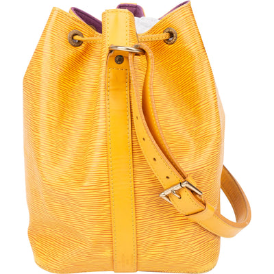 Louis Vuitton Jaune Epi Leather Sac Neo Petit Shoulder Bag