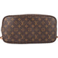 Louis Vuitton Canvas Monogram Neverfull MM Shopper Handbag