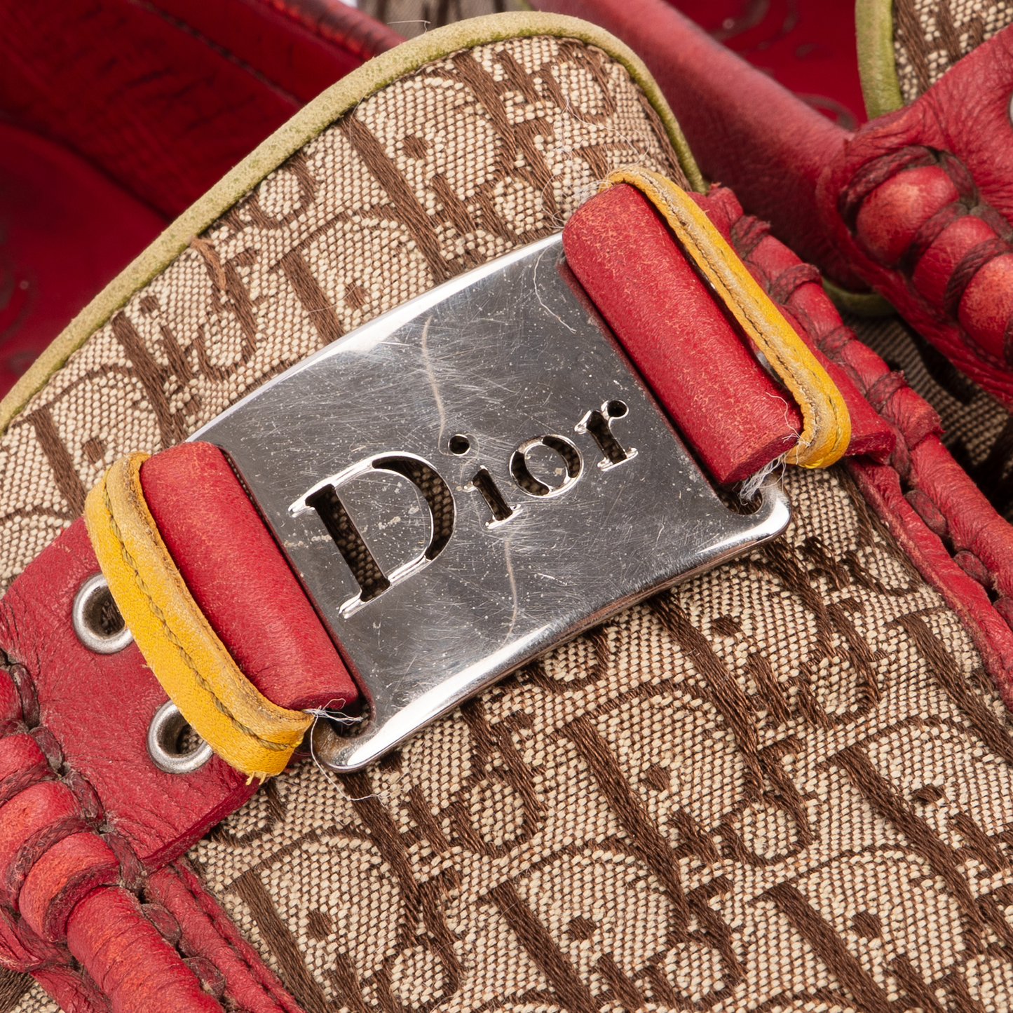 Dior Monogram Leder Rasta Loafer
