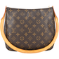 Louis Vuitton Canvas Monogram Looping MM Shoulder Bag