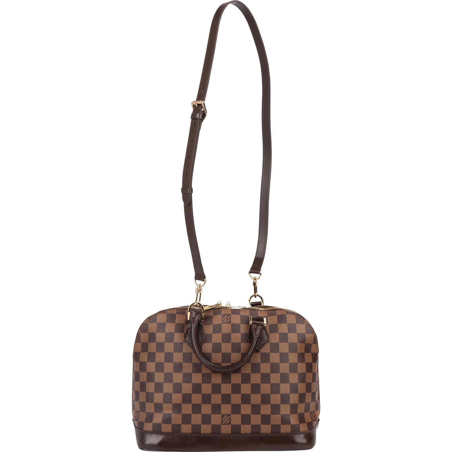 Louis Vuitton Monogram Damier Ebene Alma PM Handbag