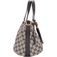 Gucci GG Monogram Sherry Bamboo Handbag